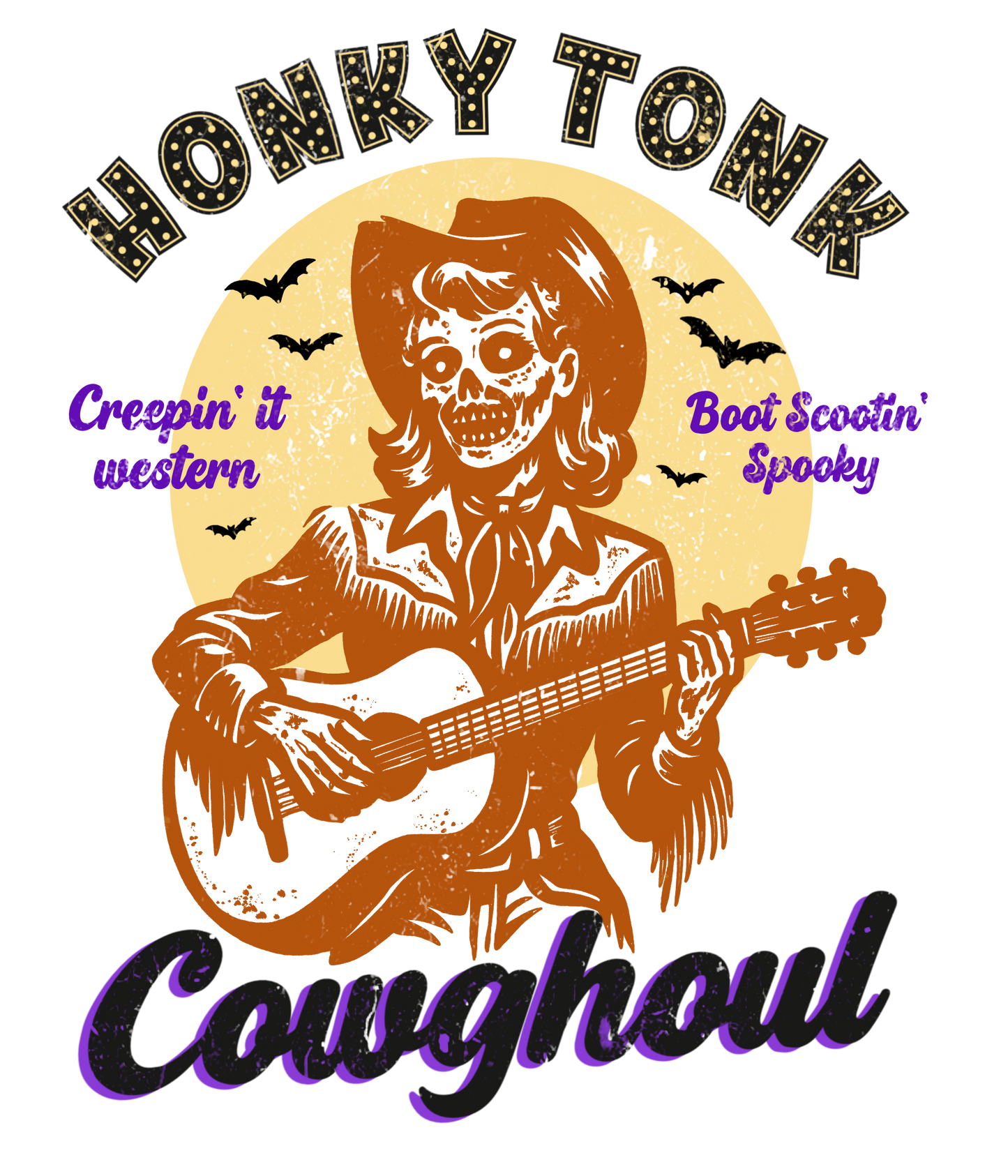 Honky Tonk Cowghoul Tee