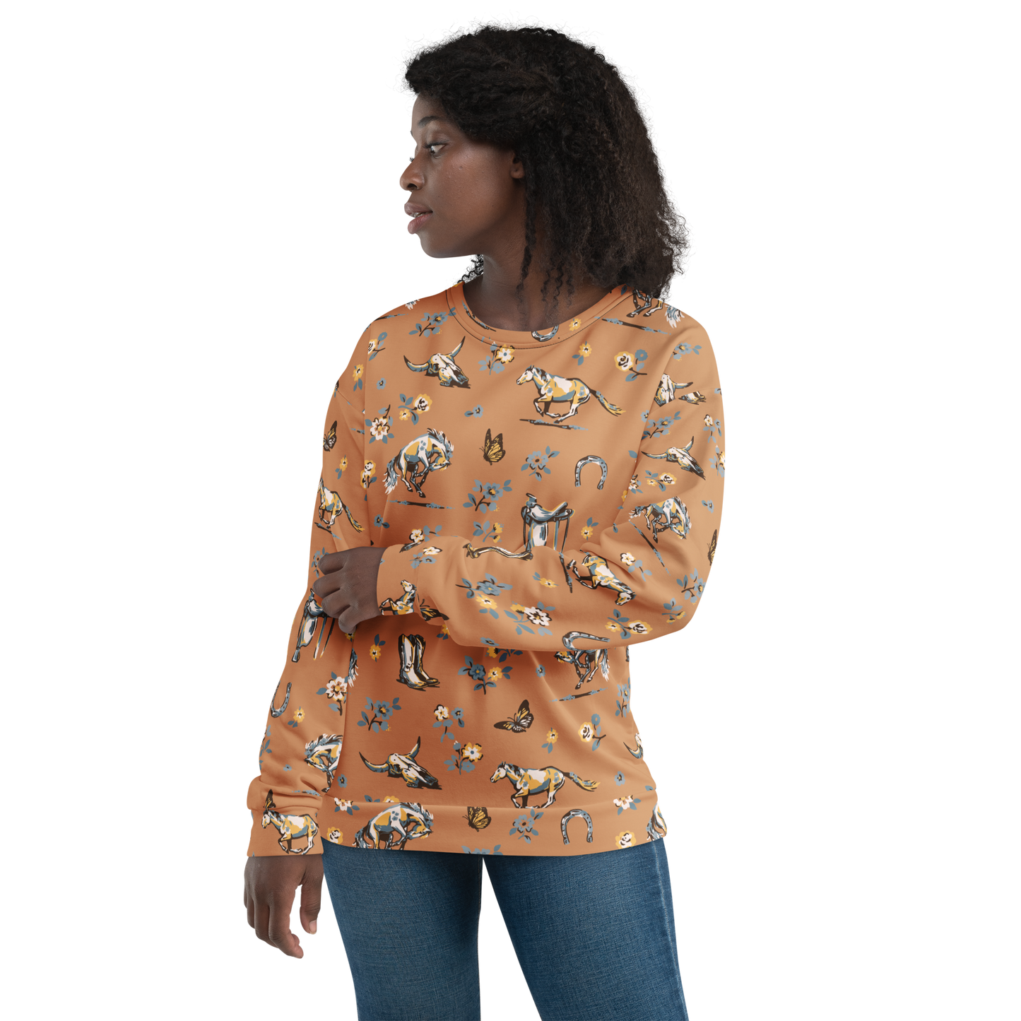 Horse Whimsy Sweatshirt