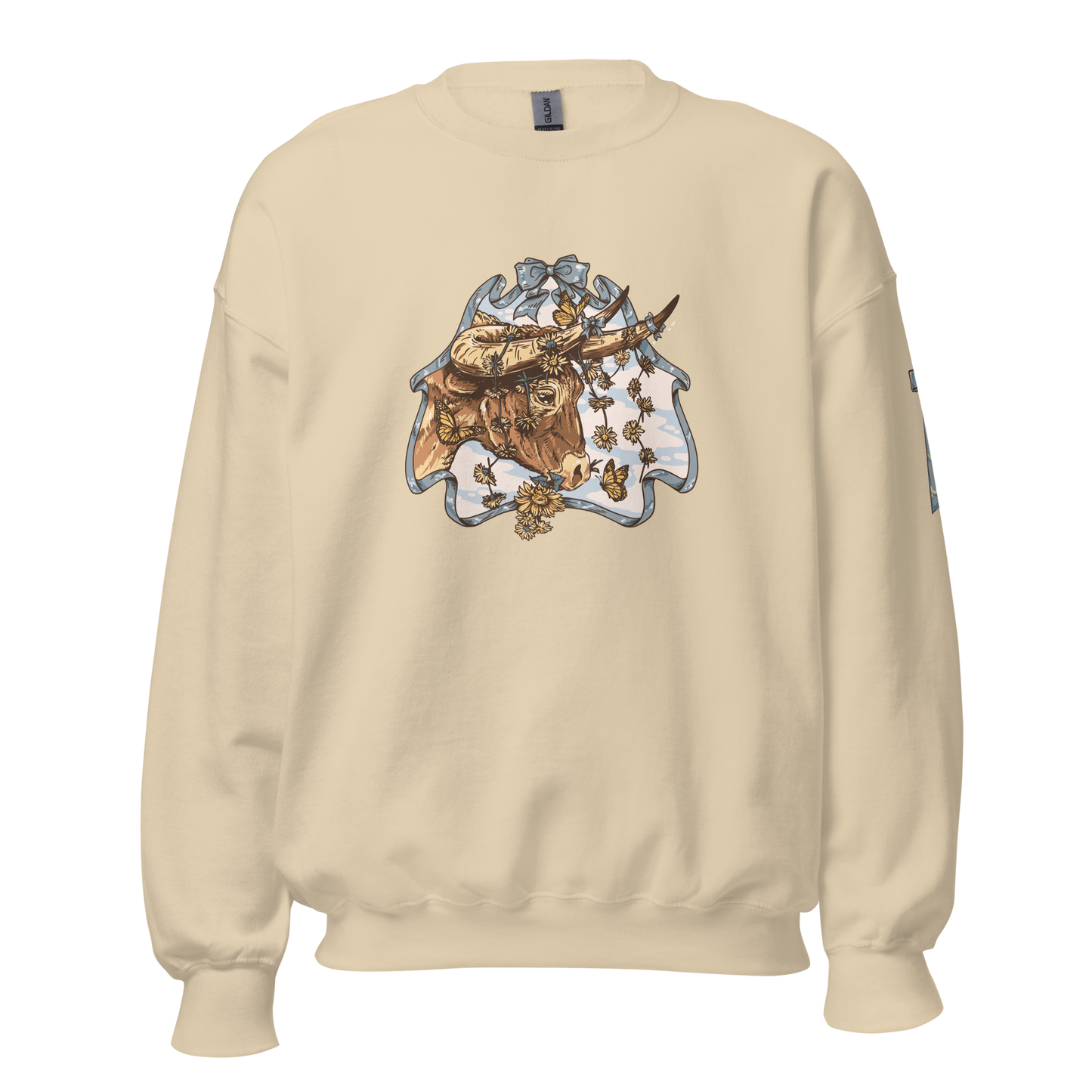 The Bull and Butterflies Sweatshirt