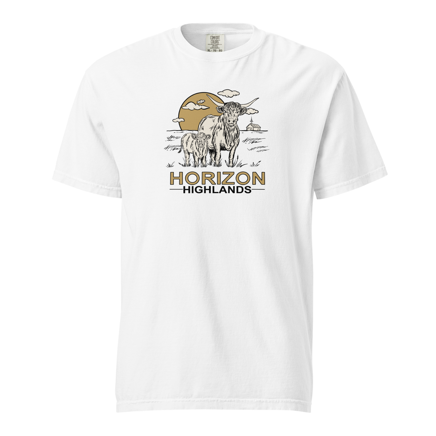 Horizon Highlands Sunset Tee