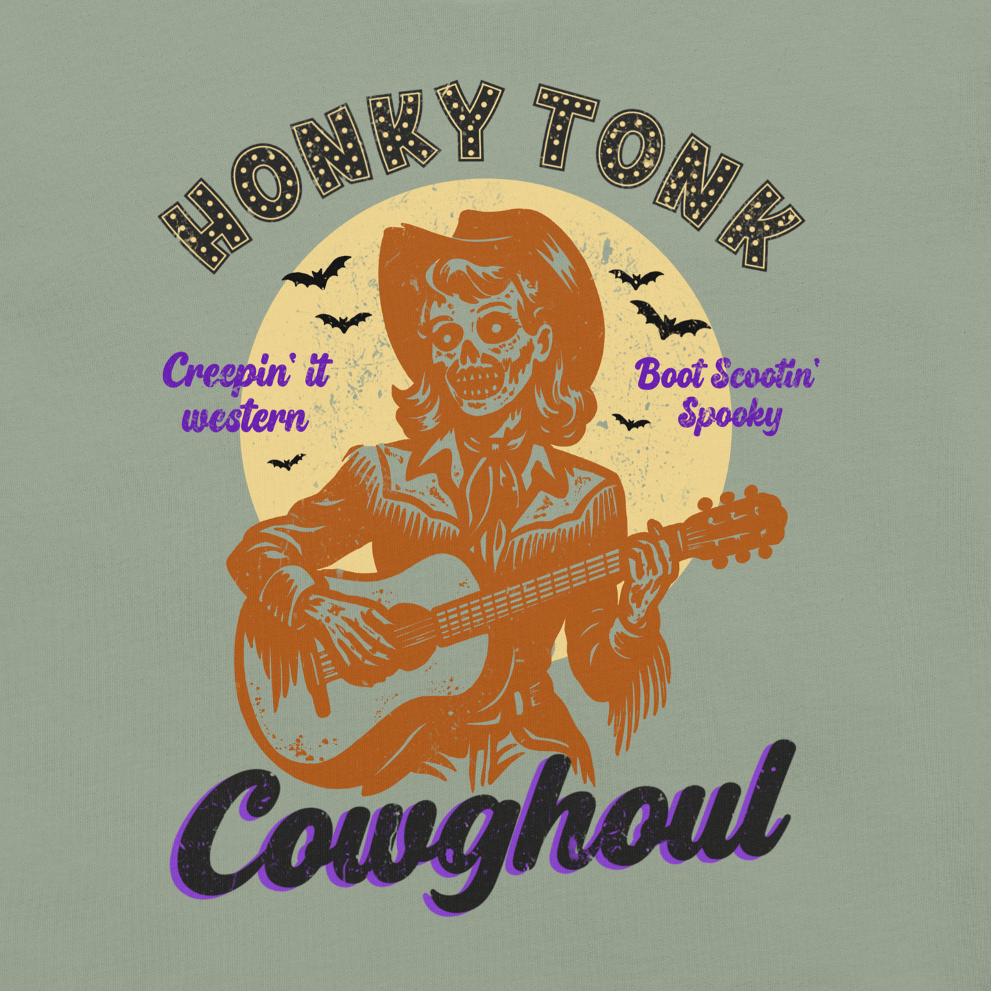 Honky Tonk Cowghoul Tee