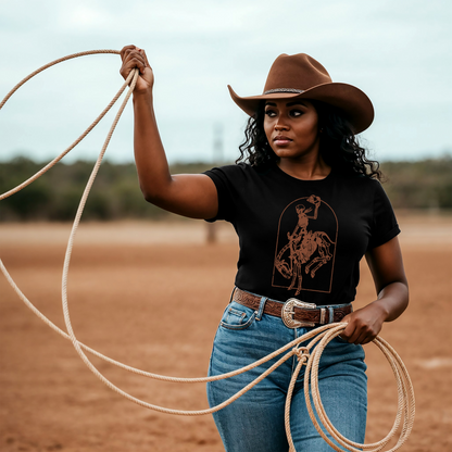 Bucking Skeleton Tee