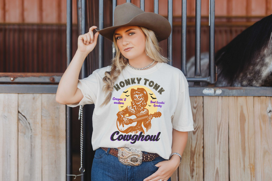 Honky Tonk Cowghoul Tee