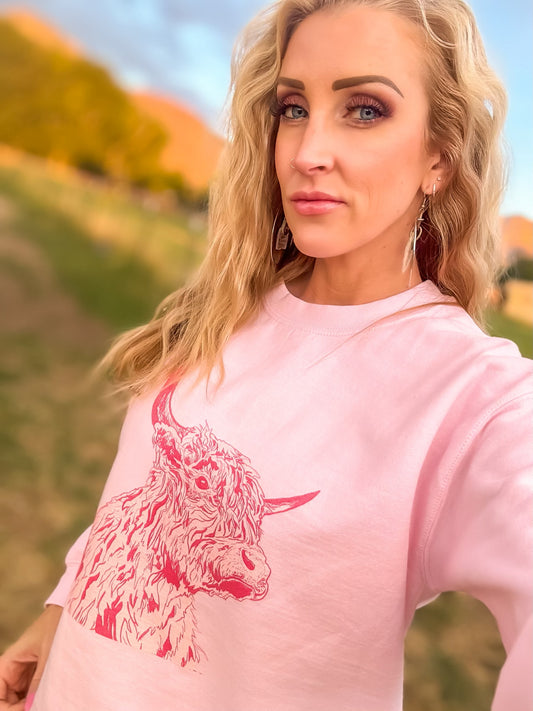 Highland Cow Sweatshirt