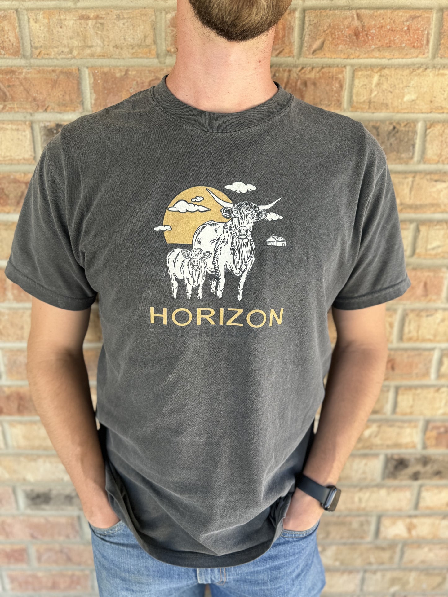 Horizon Highlands Sunset T-Shirt